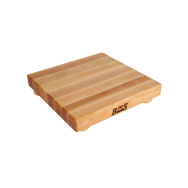 John Boos BoosBlock® John Boos Square 1.5" Edge Grain Maple Cutting